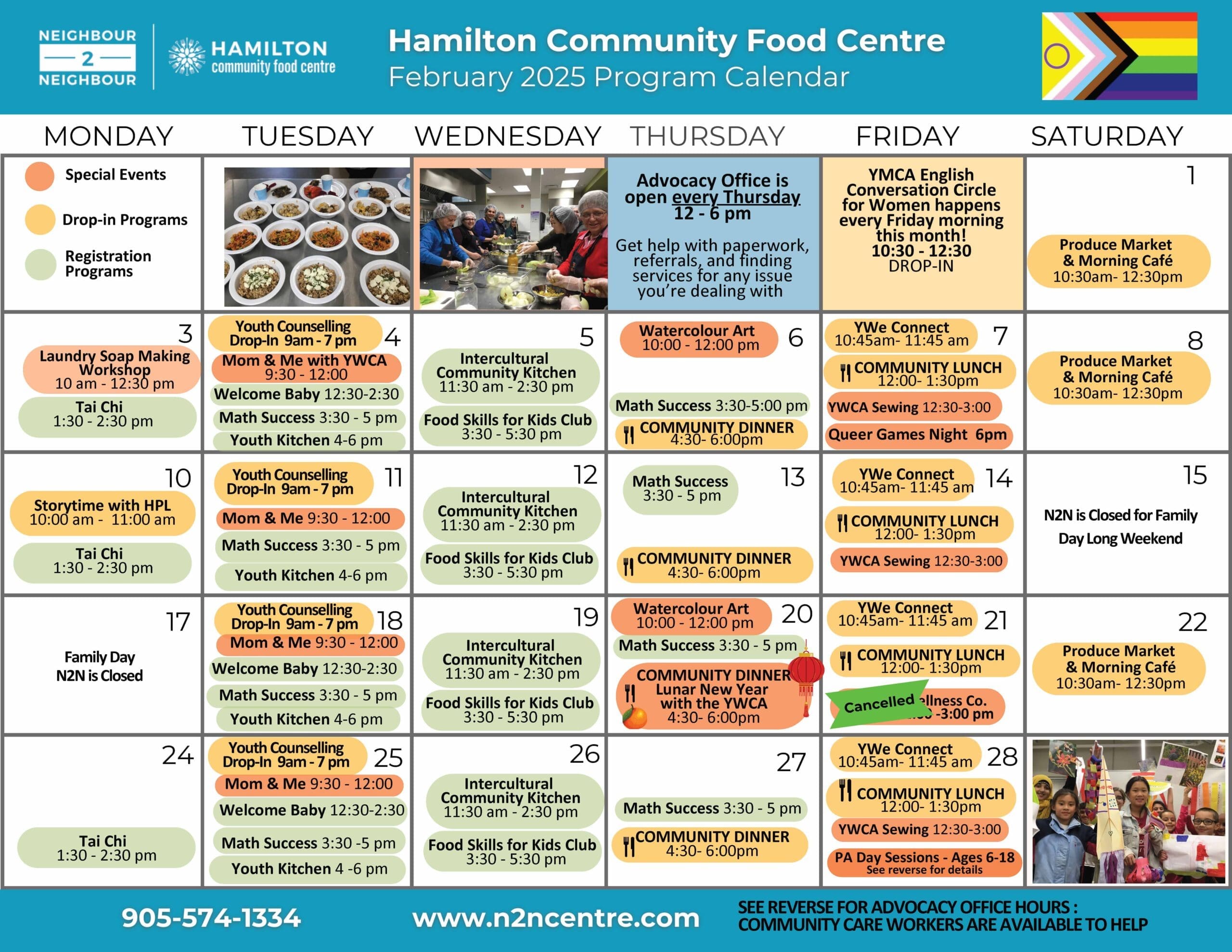 June Calendar for HCFC